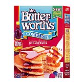 Mrs. Butterworth's Pancake & Waffle Mix Complete Right Picture